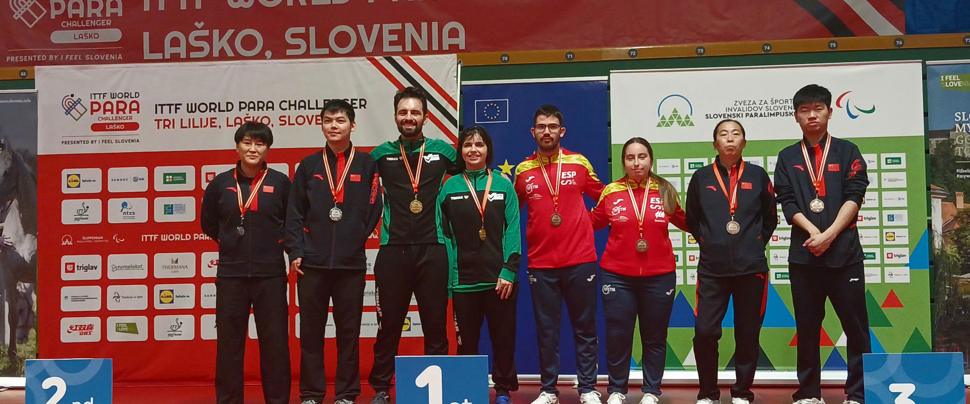 Brasil no topo: atletas paralímpicos lideram rankings mundiais da ITTF