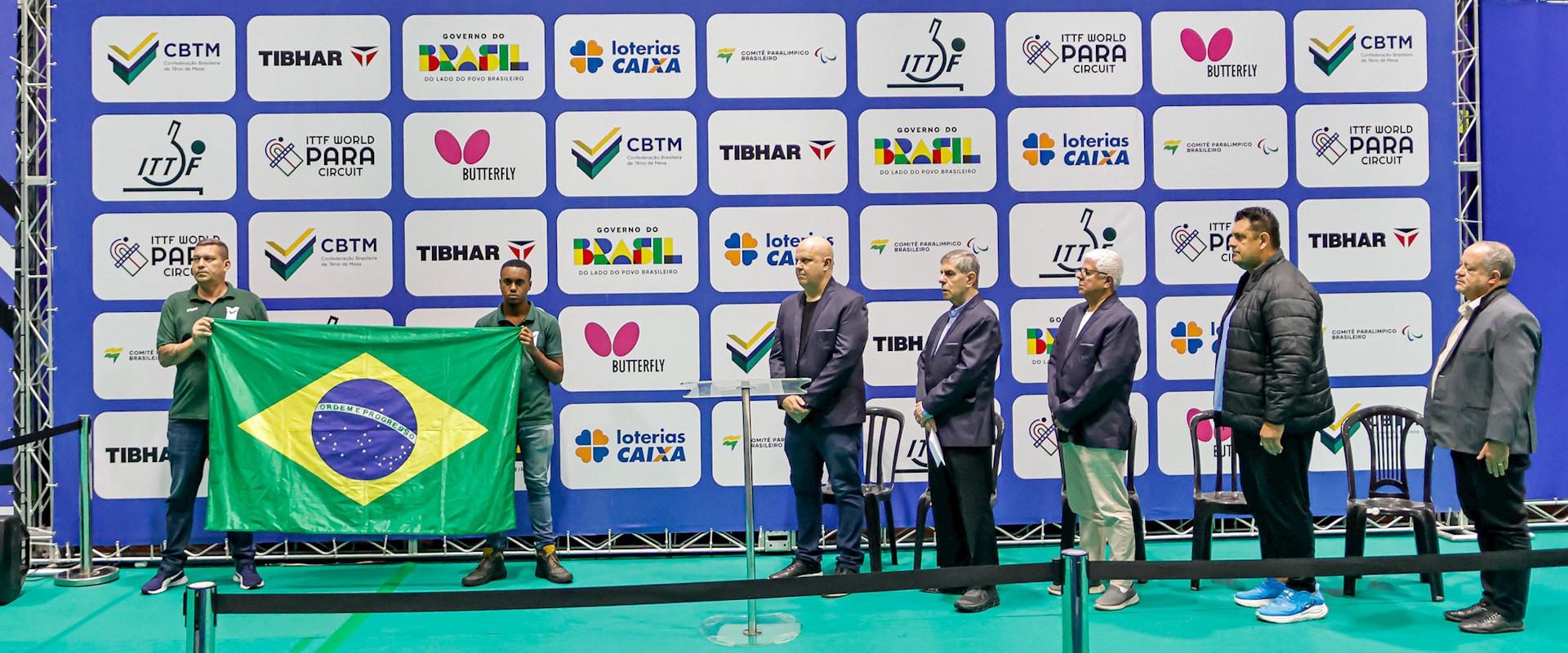Com recorde de atletas e presença de autoridades, ITTF World Para Elite São Paulo 2025 realiza cerimônia oficial de abertura