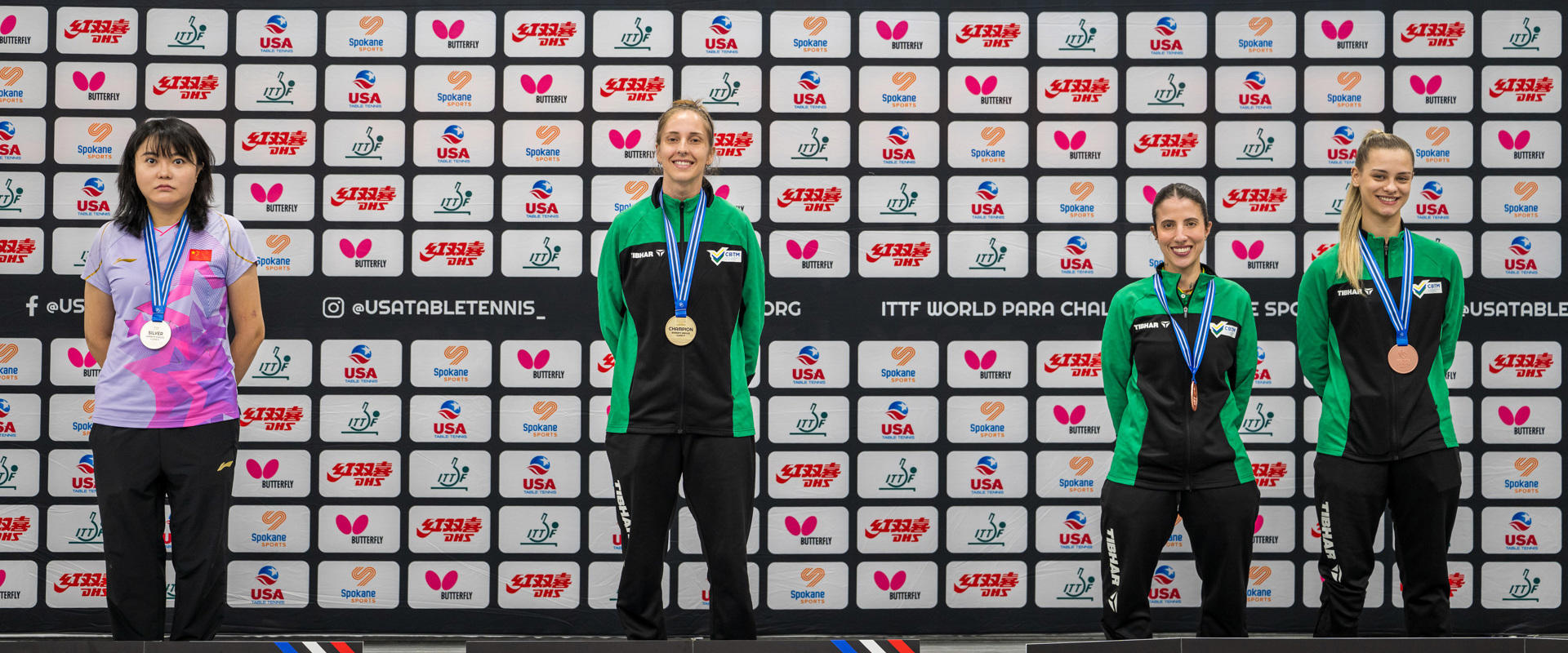 Disputas individuais terminam com 12 medalhas no Para Elite de Spokane 