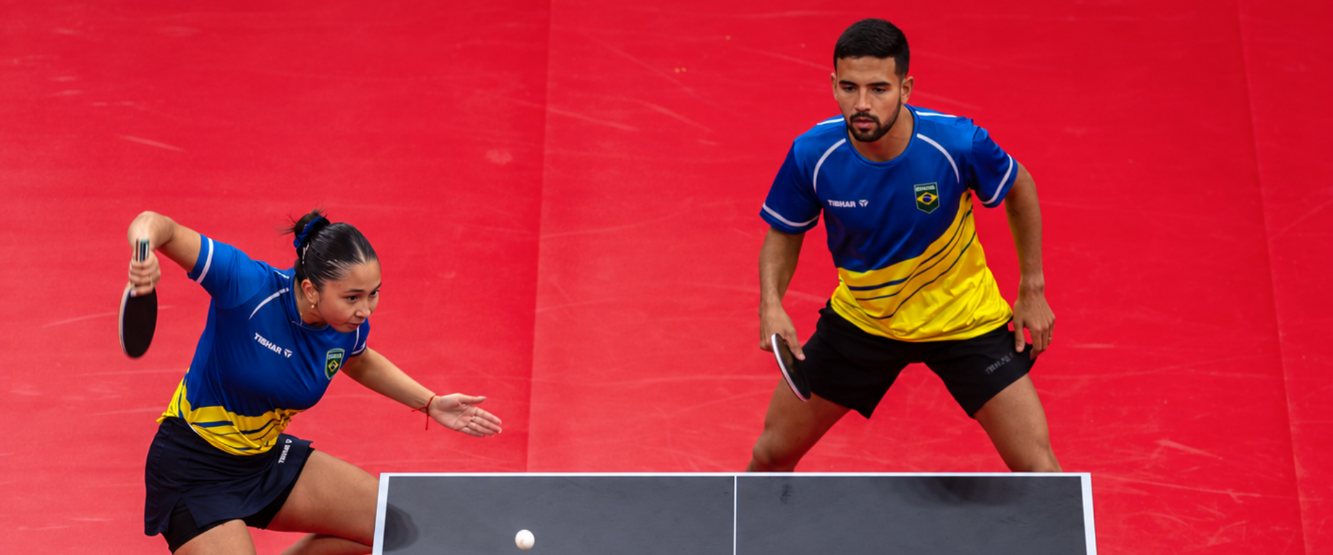 Giulia Takahashi e Guilherme Teodoro são vice-campeões das duplas mistas em Santa Fe