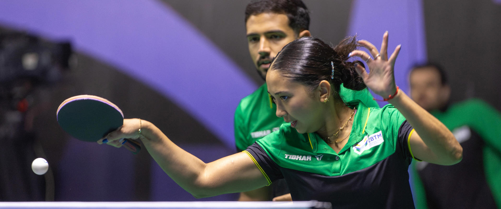 Brasil inicia caminhada no Campeonato Sul-Americano Adulto de Tênis de Mesa em Santiago