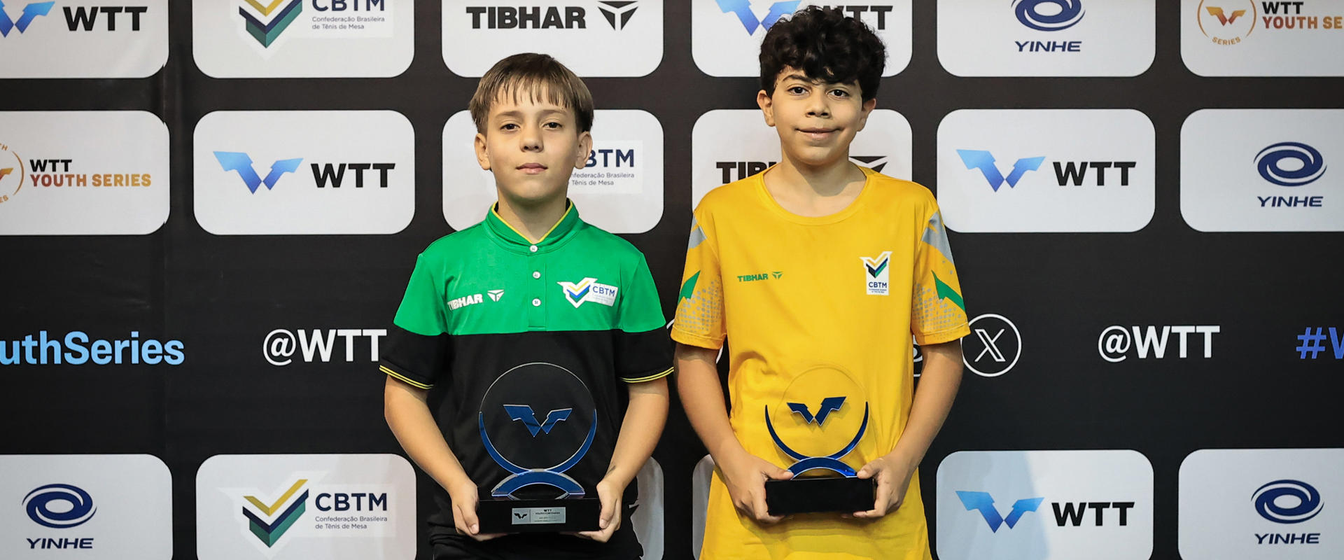 Delegação brasileira encerra WTT Youth Contender São José 2026 com quatro títulos e cinco vice-campeonatos