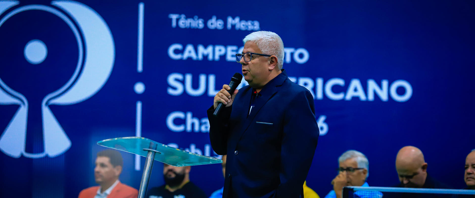 Presidente da CBTM enaltece evento na cerimônia de abertura do Sul-Americano Sub-15 e Sub-19