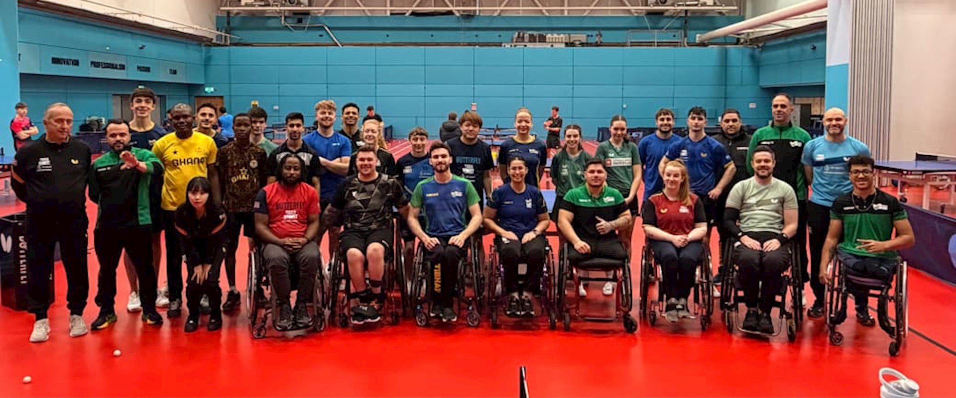 Delegação brasileira encerra preparação na Inglaterra de olho no ITTF World Para Challenger Giza