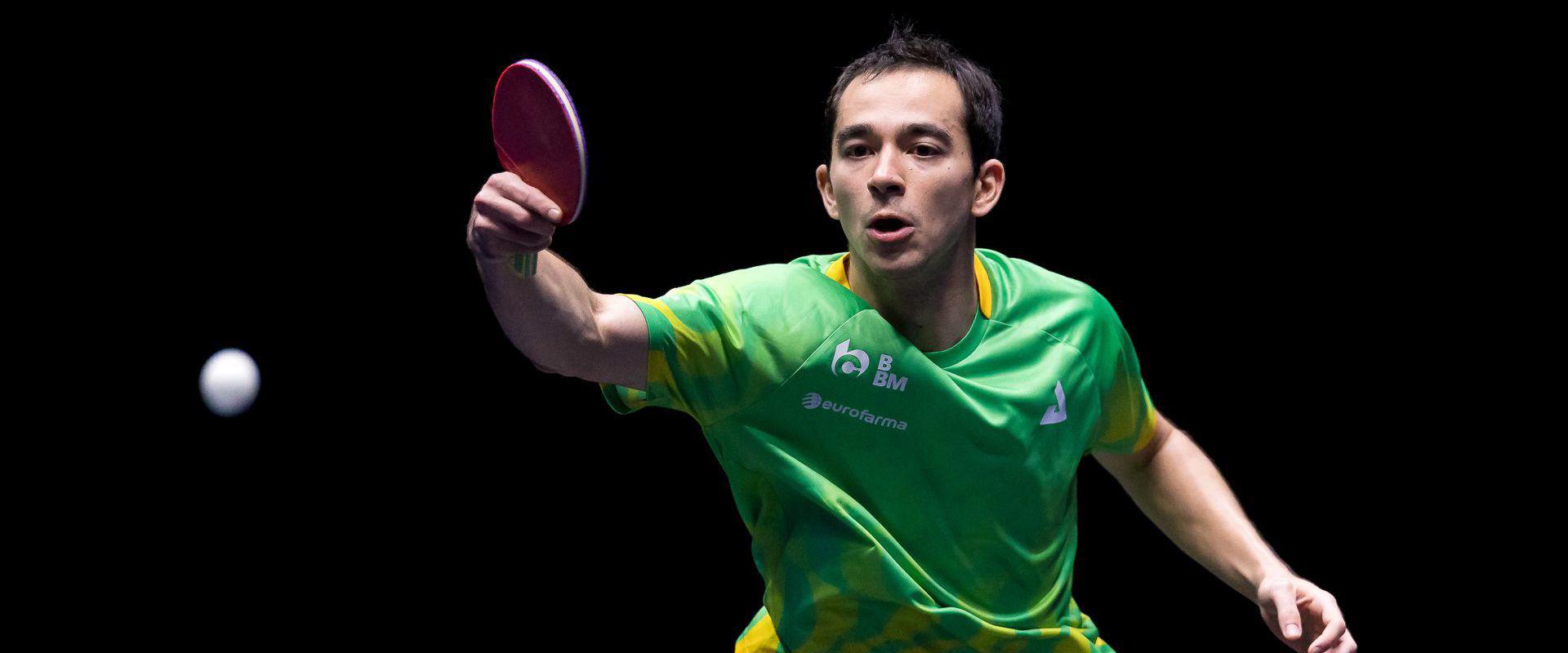 Hugo Calderano vence na estreia e garante vaga na segunda rodada do US Smash 2026