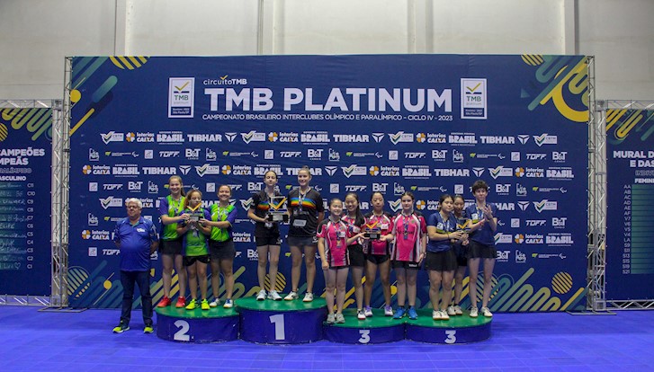 Sogipa/RS vence por 3 a 1 e fica com o título nas Equipes de Clubes Sub-19  Feminino do TMB Platinum - Campeonato Brasileiro - Confederação Brasileira  de Tênis de Mesa