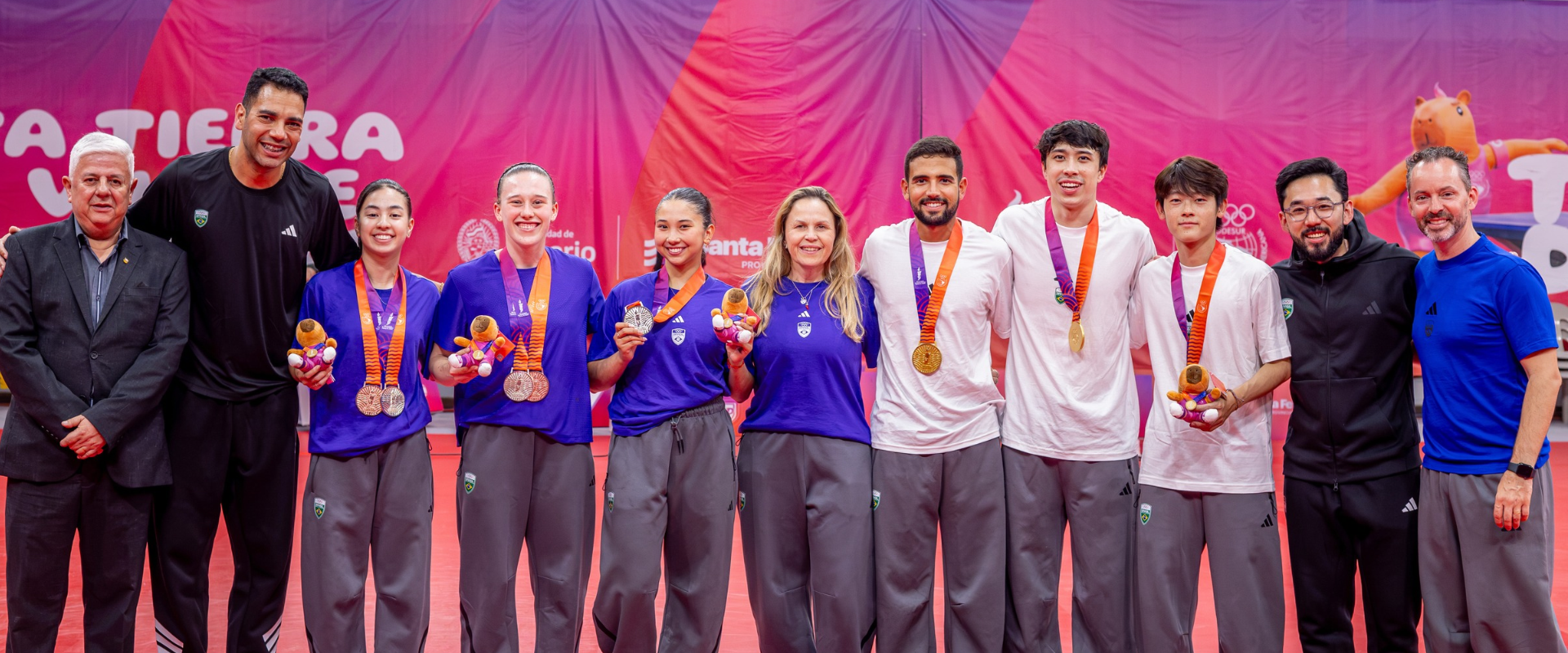Presidente da CBTM parabeniza campanha brasileira nos Jogos Sul-Americanos de Santa Fe