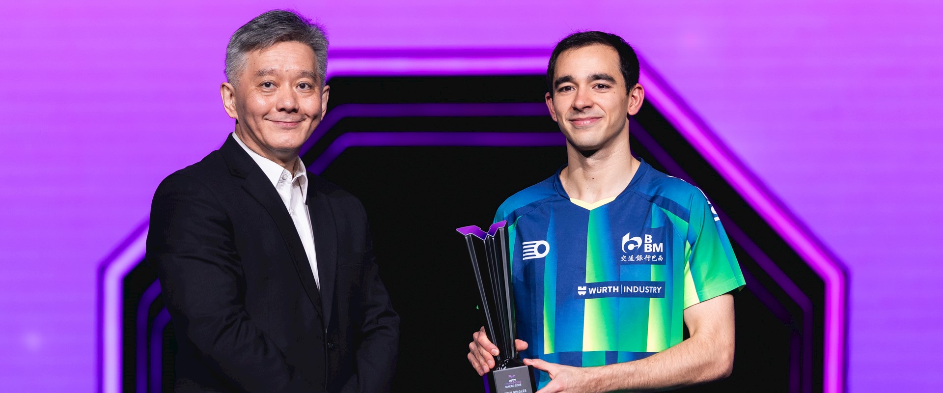 Após mais uma final, Hugo Calderano retorna ao Top3 mundial