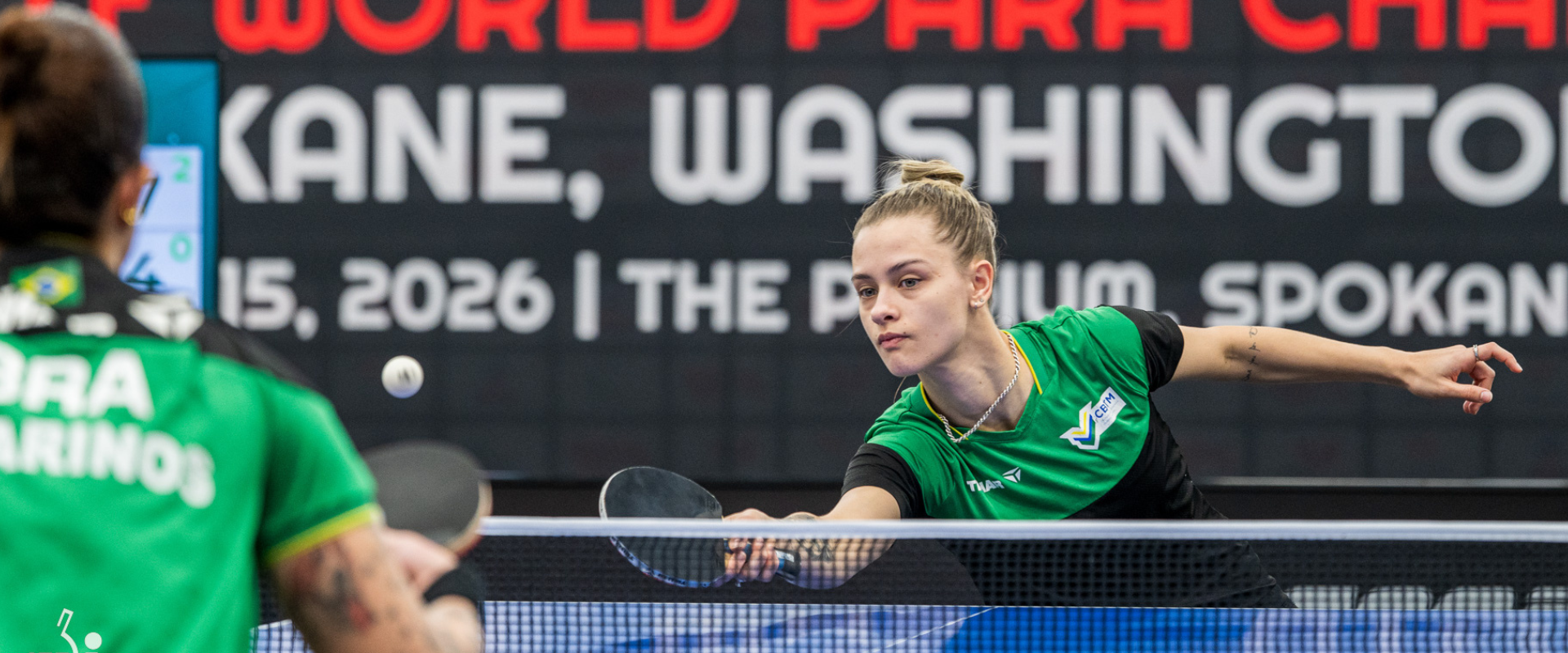 Atletas avançam às fases decisivas do ITTF Para Challenger de Spokane