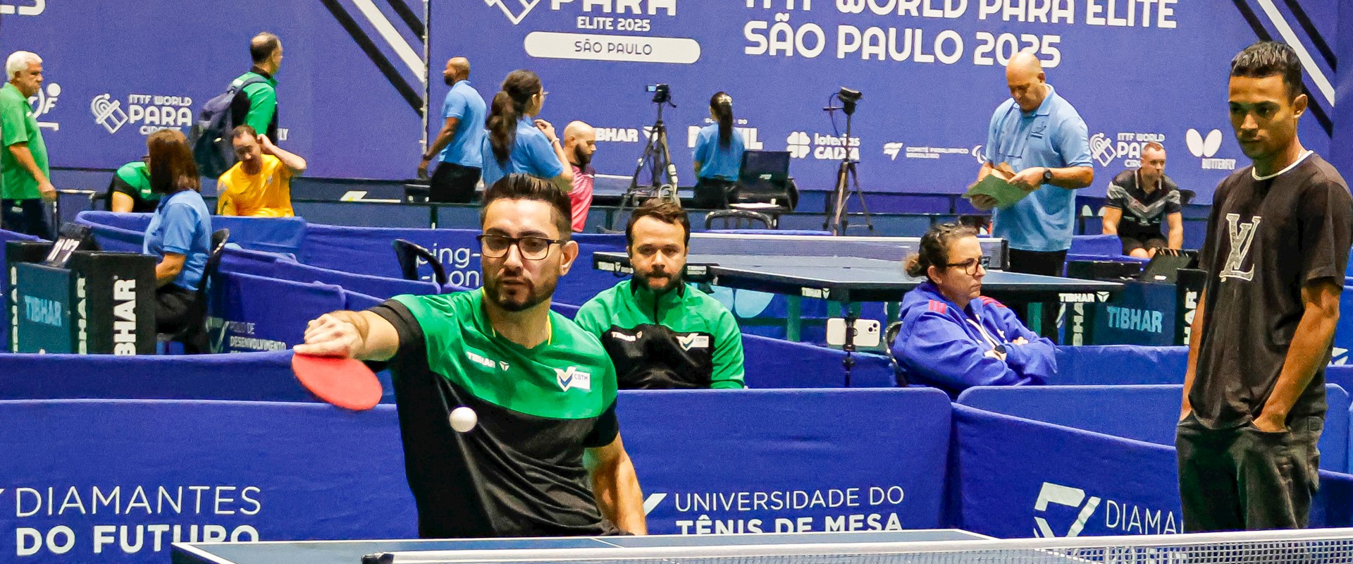 ITTF World Para Elite São Paulo 2025 começa com grandes duelos e promessa de fortes emoções