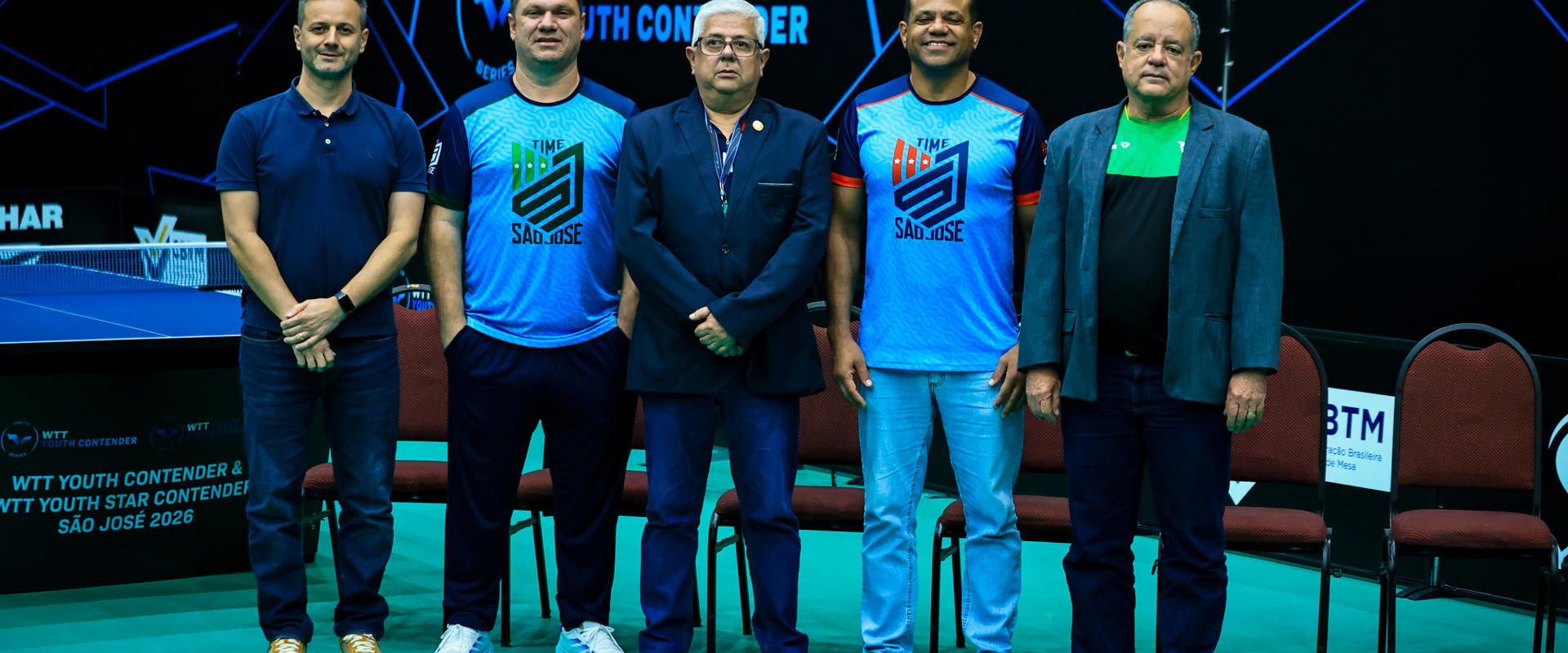 WTT Youth Contender São José 2026 realiza cerimônia de abertura e avança para fases decisivas
