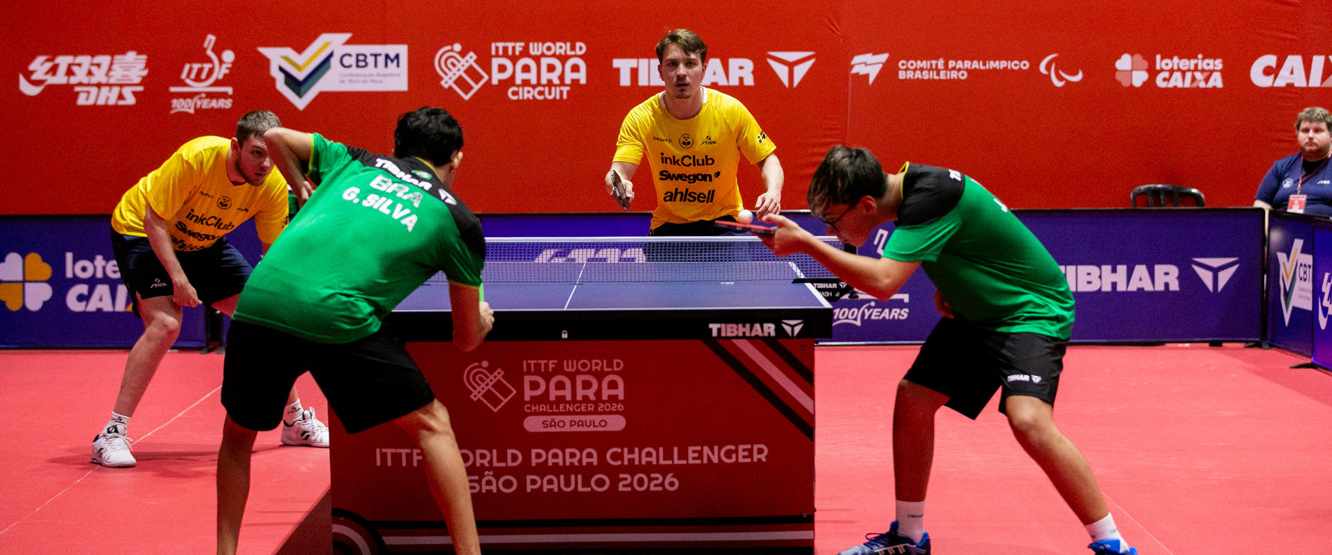 ITTF World Para Challenger São Paulo 2026 tem terceiro dia marcado por grandes duelos e bons resultados brasileiros