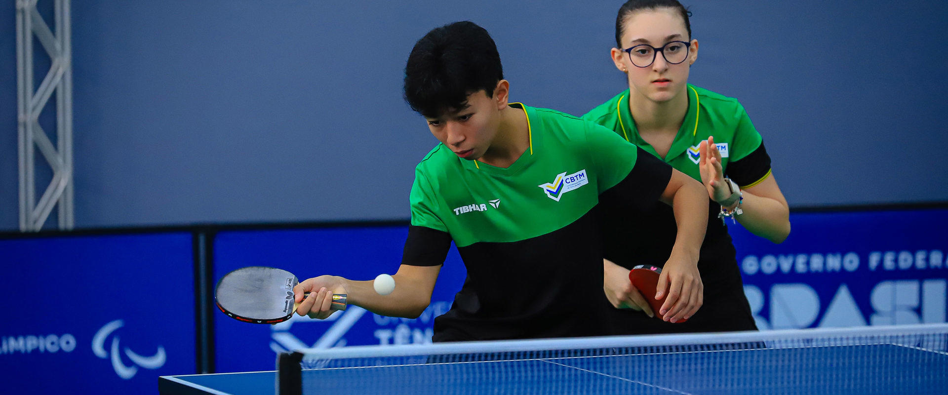 Bianca Borges e Vitor Thiófilo são contemplados em programa internacional da ITTF