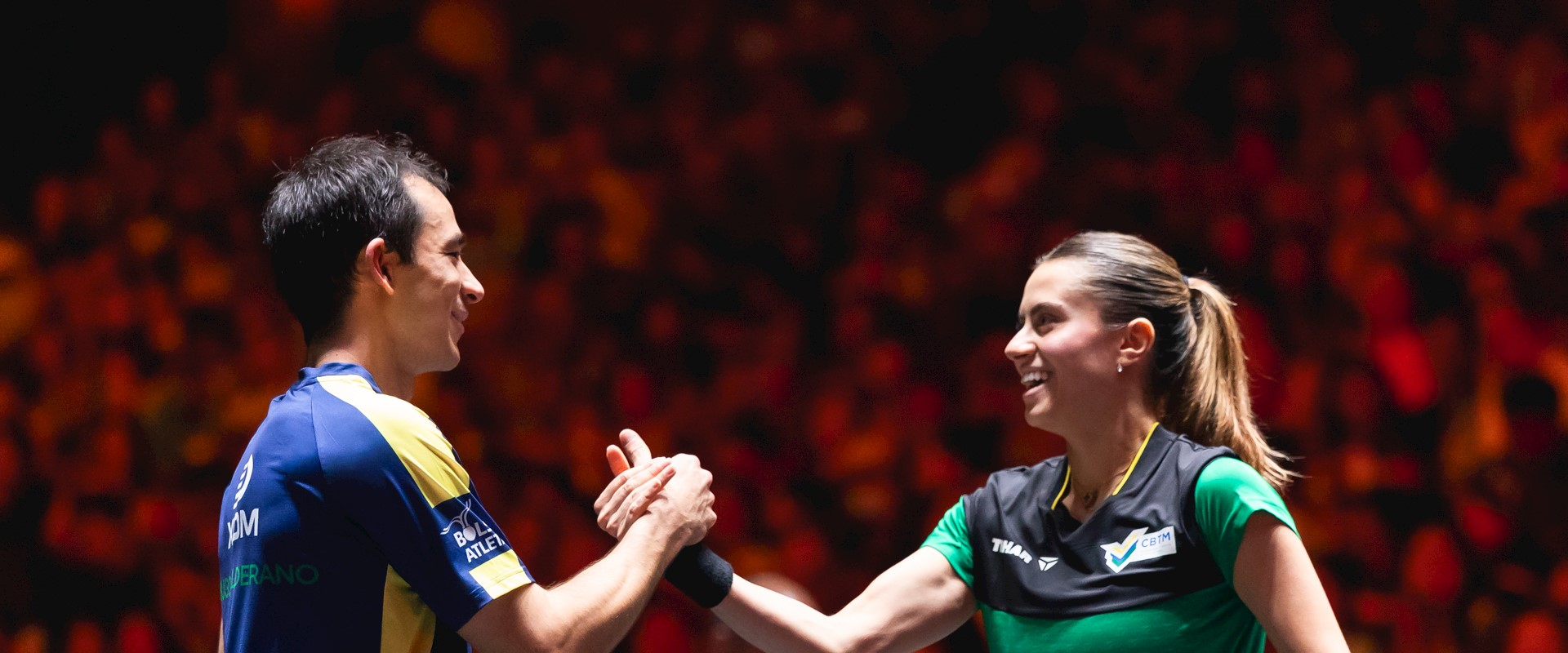 Bruna Takahashi e Hugo Calderano estreiam na WTT Champions Doha nesta quinta-feira (8)