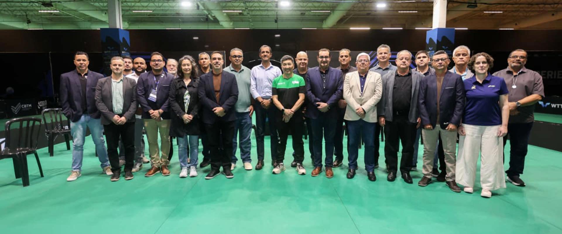 Cerimônia de Abertura celebra chegada do WTT Star Contender a São José dos Campos