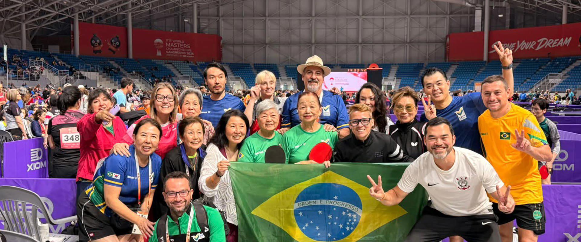 Brasil garante semifinalistas e segue na luta por medalhas no Mundial Master 2026
