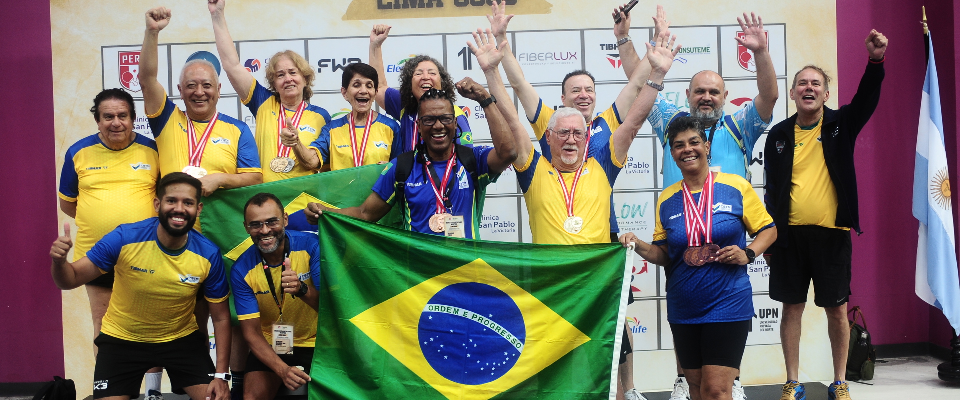 Brasil brilha nas duplas e inicia para disputa por equipes no Ibero-Sudamericano Master 2026