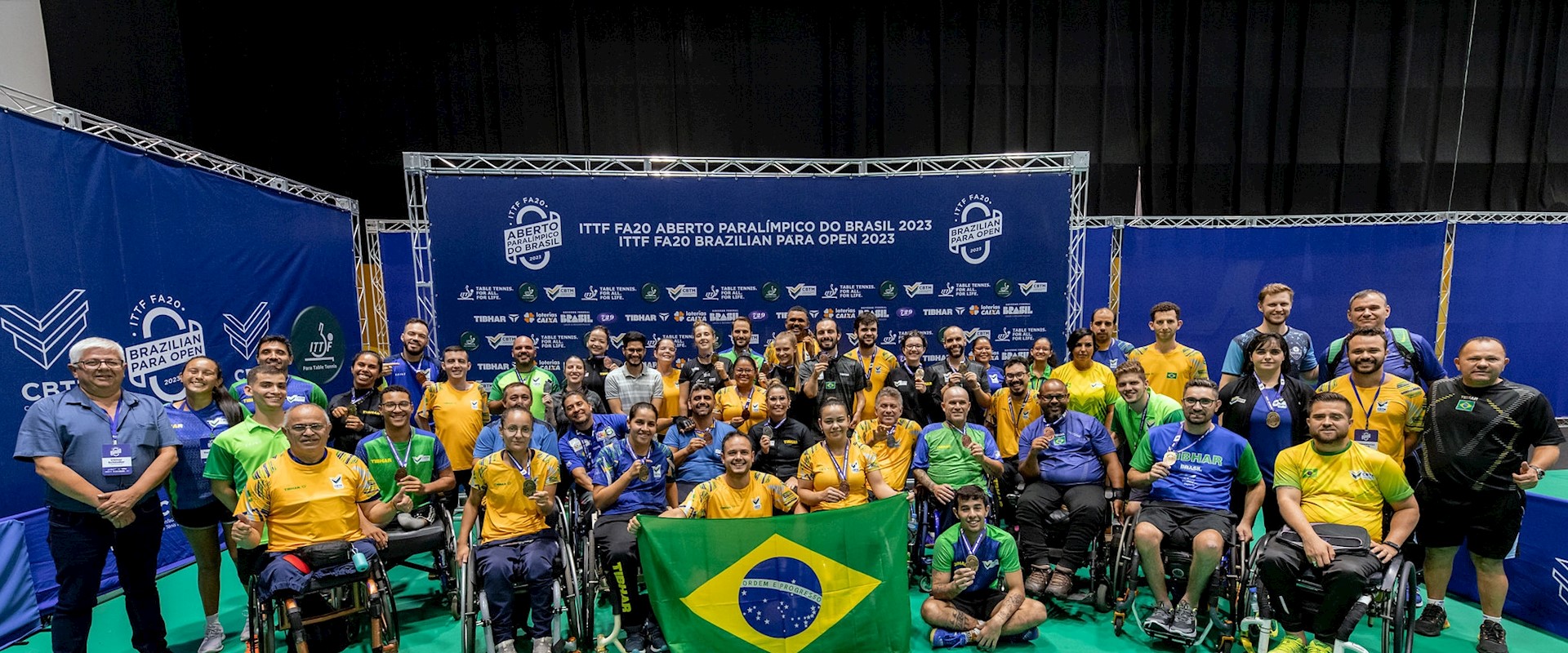 Definida a Seleção Brasileira de tênis de mesa que vai disputar os Jogos Parapan-Americanos de Santiago