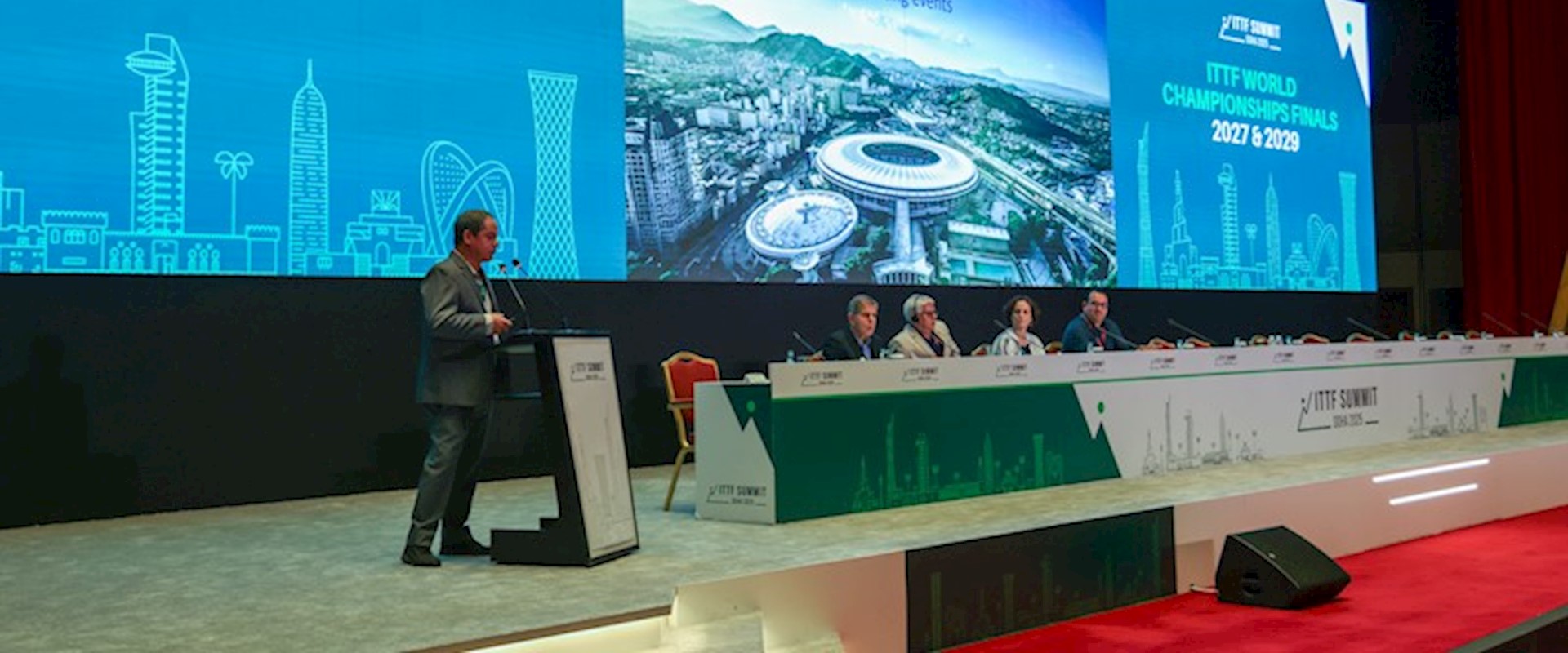 Retrospectiva CBTM 2025 - Rio será o centro mundial do tênis de mesa em 2029