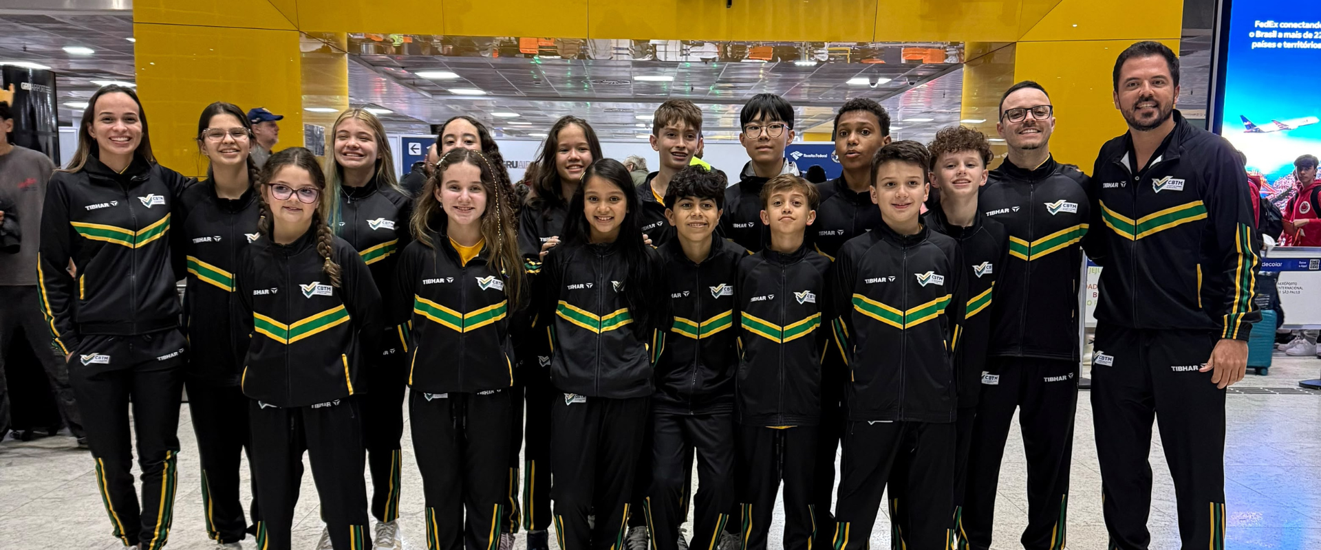 Seleções Sub-11 e Sub-13 embarcam para Houston para disputa do Pan-Americano