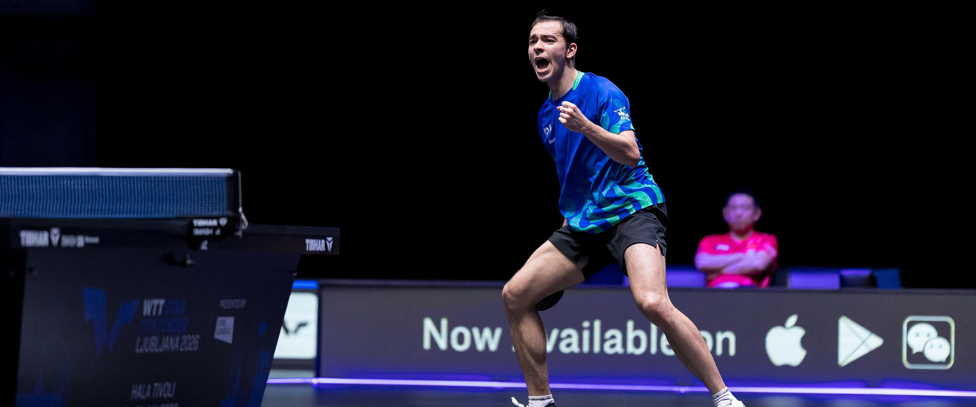 Hugo Calderano é vice-campeão do WTT Star Contender Ljubljana 2026