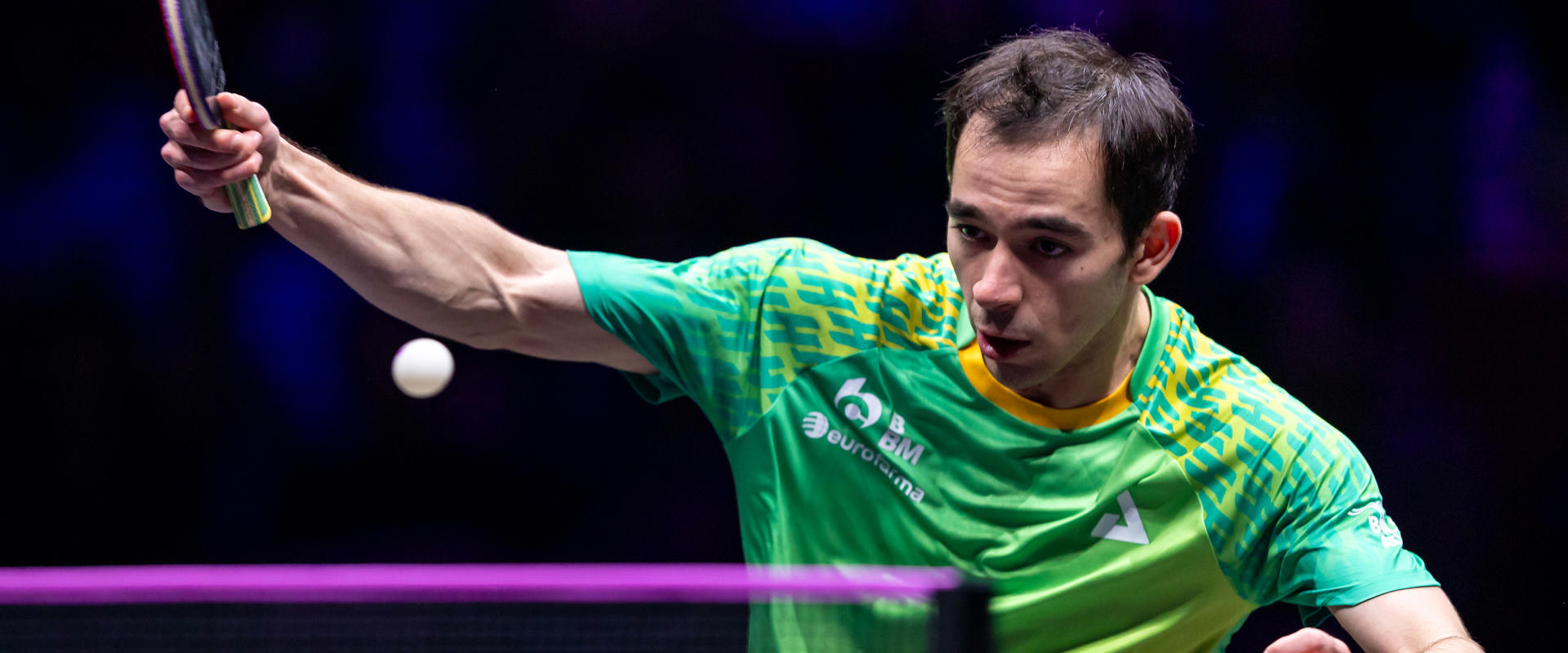 Hugo Calderano enfrenta Tomislav Pucar pelas oitavas do WTT Champions Chongqing