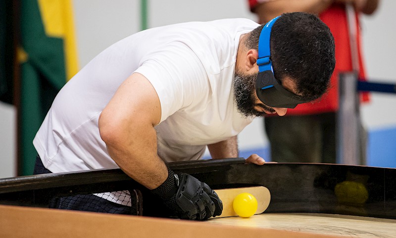 Presidente Alaor Azevedo participa da inauguração de mesa de showdown para  deficientes visuais no CPB - Confederação Brasileira de Tênis de Mesa