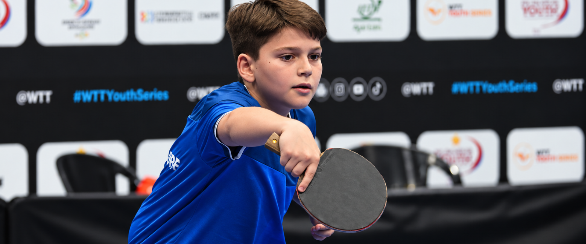 Brasil faz dobradinha no Sub-11 do WTT Youth Contender Asunción II