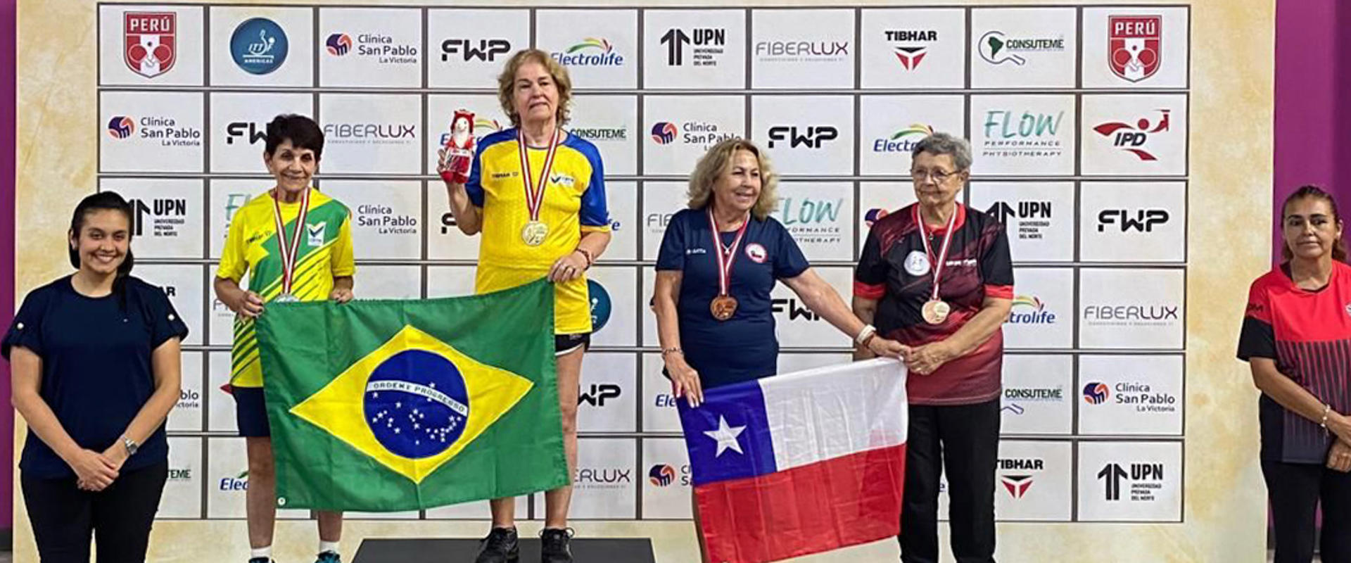 Brasil conquista nove medalhas nas disputas individuais do Ibero-Sudamericano Master 2026