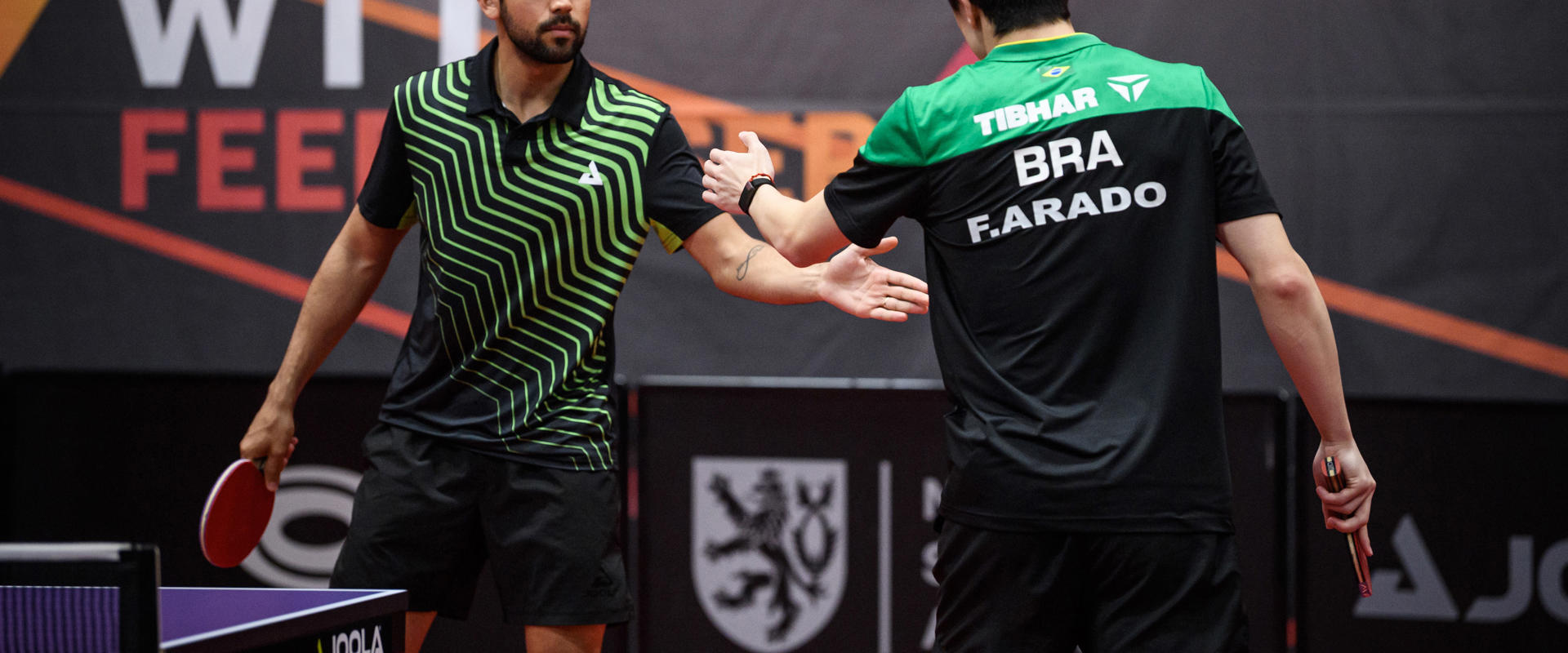 Guilherme Teodoro e Felipe Arado avançam nas duplas, mas se despedem do WTT Feeder Havirov 2026