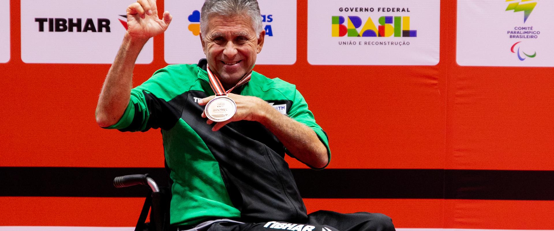 Iranildo Espíndola será porta-bandeira do Brasil na abertura dos Jogos Parasul-Americanos Valledupar 2026