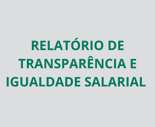 Relatório de Transparência referente à igualdade salarial no Hospital Arnaldo Gavazza