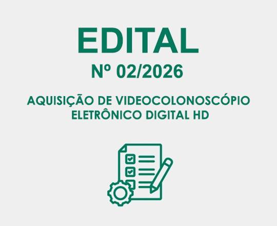 Edital para Aquisição de Videocolonoscópio Eletrônico Digital HD