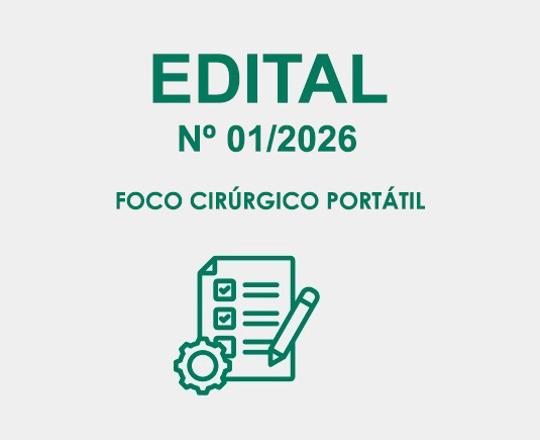 EDITAL - Foco cirúrgico portátil