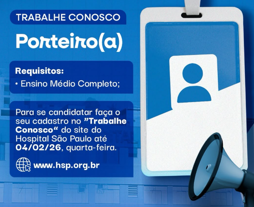 Vaga para Porteiro(a)