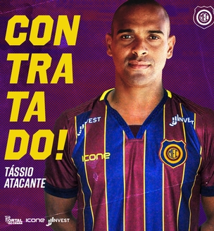 Atacante Tássio reforça o Madureira na disputa da Taça Rio