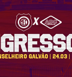 Informações sobre ingressos para Madureira x Cabofriense