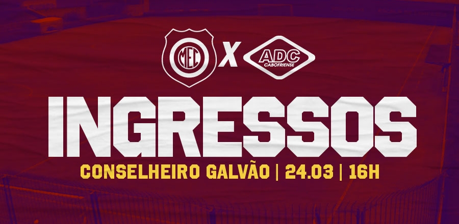 Informações sobre ingressos para Madureira x Cabof