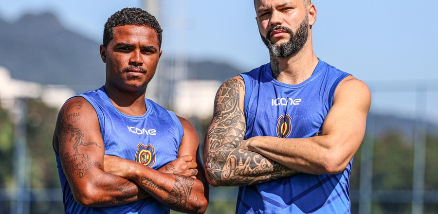 Ex-rivais no Pará, Emerson Carioca e Paulo Rangel