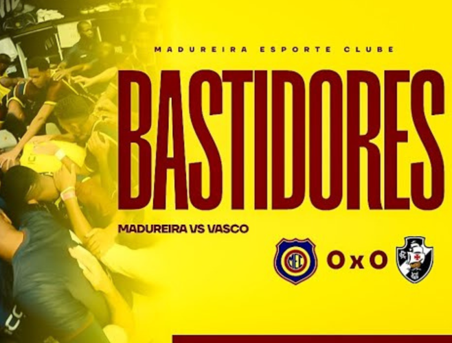 BASTIDORES - VASCO 0X0 MADUREIRA (CARIOCA 2026)