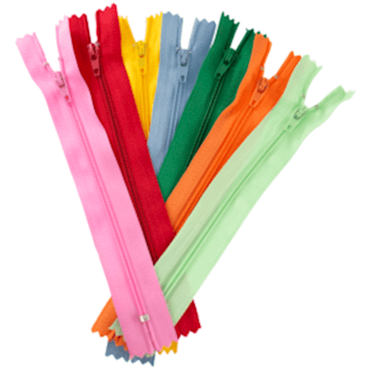 Zíper Comum / Varias cores e tamanhos disponíveis  