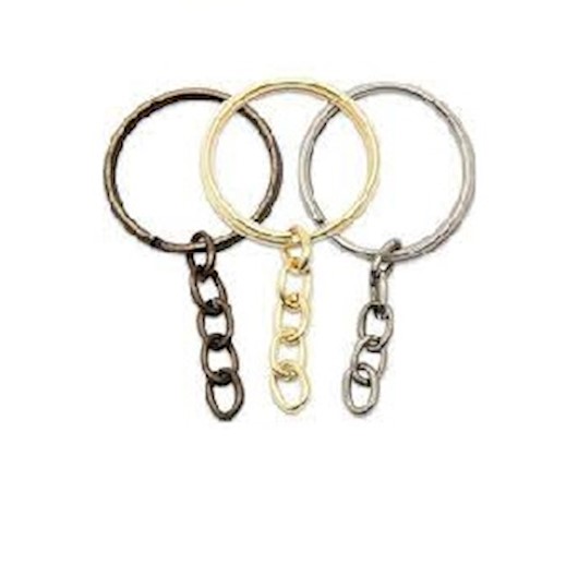 ARGOLA PARA CHAVEIRO C/ CORRENTE 