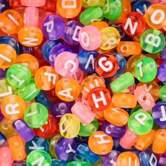 Contas redonda de Letras 