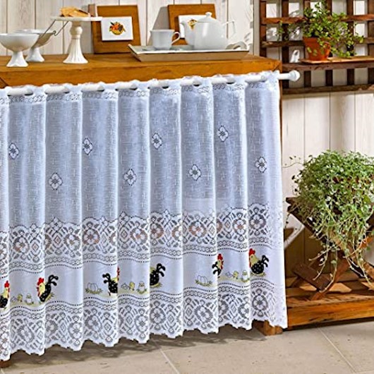 Cortina de Renda para Pia  