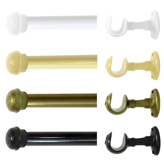 Kit Varão para cortina Simples  