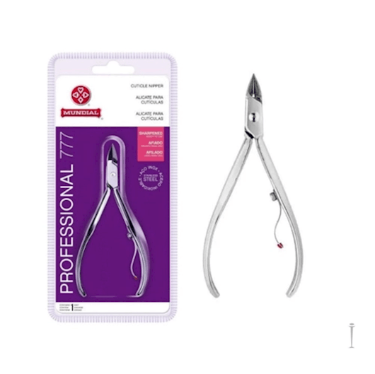  Alicate de Cutícula Profissional Inox Mundial 777 