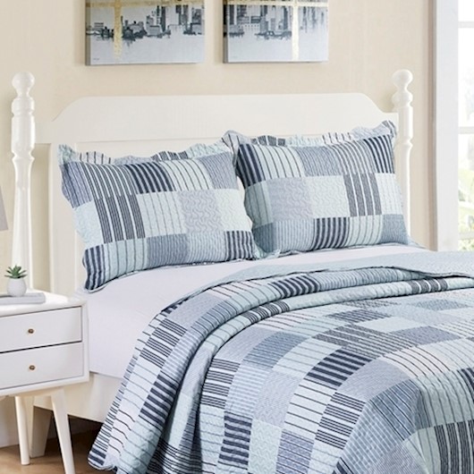 Colcha Cobre Leito Patchork Matelassê 